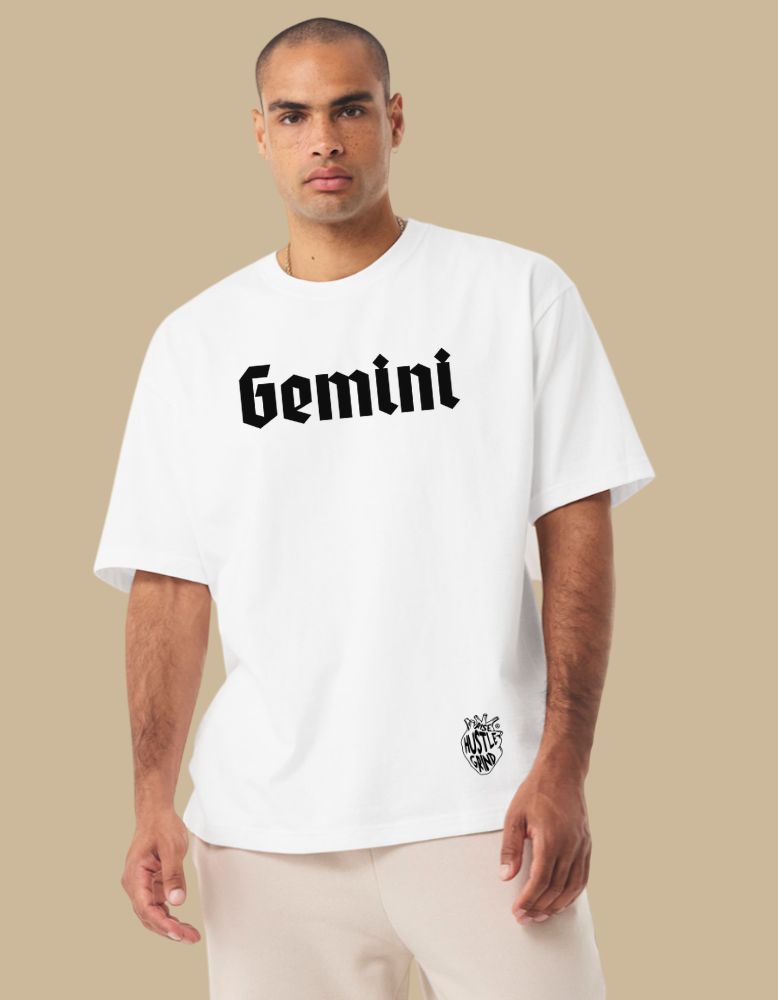 Men's Crewneck T Shirt with Letter Graphic